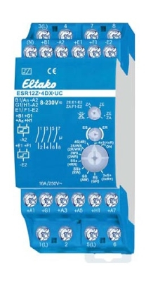 ESR12Z-4DX-UC-ELT 4x relais voor lichtcircuits  - 2 mod  4x relais
