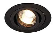 111710-SLV new tria 1, inbouwarmatuur, eenvlammig, qpar51, rond, zwart, max. 50w, incl. bl new tria gu10 round downlight, mat zwart, max. 50 w, incl. klemveren SLV_111710_1_RGB.jpg
